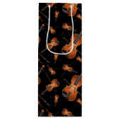 Viola Violin Music Teacher Musiker Geschenktüte Für Weinflaschen (Vorderseite)