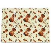 Viola Violin Music Teacher Musiker Große Geschenktüte (Vorderseite)