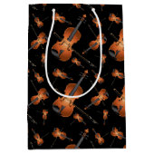 Viola Violin Music Teacher Musiker Mittlere Geschenktüte (Vorderseite)