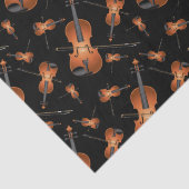 Viola Violin Music Teacher Seidenpapier (Detail)