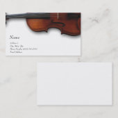 Viola-Visitenkarte für den Viola-Speicher Visitenkarte (Vorne/Hinten)