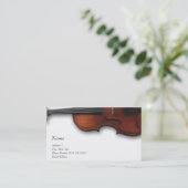 Viola-Visitenkarte für den Viola-Speicher Visitenkarte (Stehend Vorderseite)