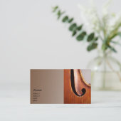 Viola-Visitenkarte Visitenkarte (Stehend Vorderseite)