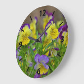 Viola Wall Clock Große Wanduhr (Winkel)