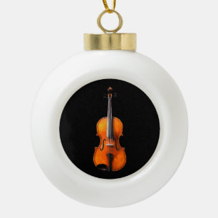 Viola-Weihnachten/Feiertags-Verzierung Keramik Kugel-Ornament