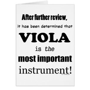 Viola wichtigstes Instrument