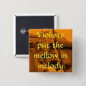 Violaorange, Violists setzte das m… - Besonders Button (Vorne & Hinten)