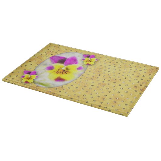 Violas Cutting Board Schneidebrett (Ecke)