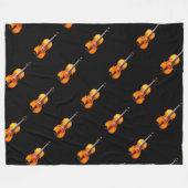 Violas-Fleece-Decke Fleecedecke (Vorderseite (Horizontal))