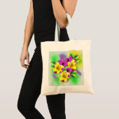 Violas Tote Bag Tragetasche (Vorderseite (Produkt))