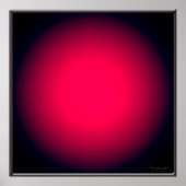 Violent Red Ball Poster (Vorne)