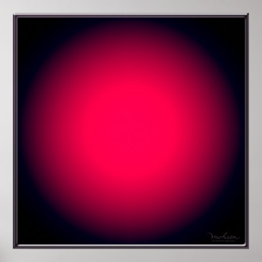 Violent Red Ball Poster (Vorne)