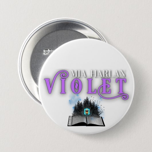 Violet-Abzeichen Button (Vorne & Hinten)