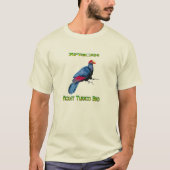 Violet African Turaco Bird T-Shirt (Vorderseite)