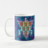 Violet Alien Triangle Kaffeetasse (Links)