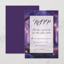 Violet am bezaubernden Wald Mitternacht