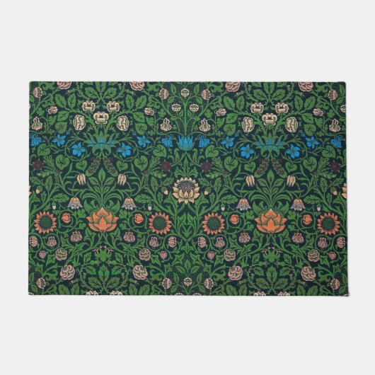 Violet and Columbine, William Morris Fußmatte (Vorderseite)