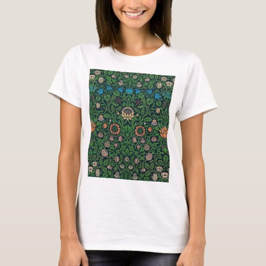 Violet and Columbine, William Morris T-Shirt (Vorderseite)