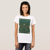 Violet and Columbine, William Morris T-Shirt (Vorne ganz)