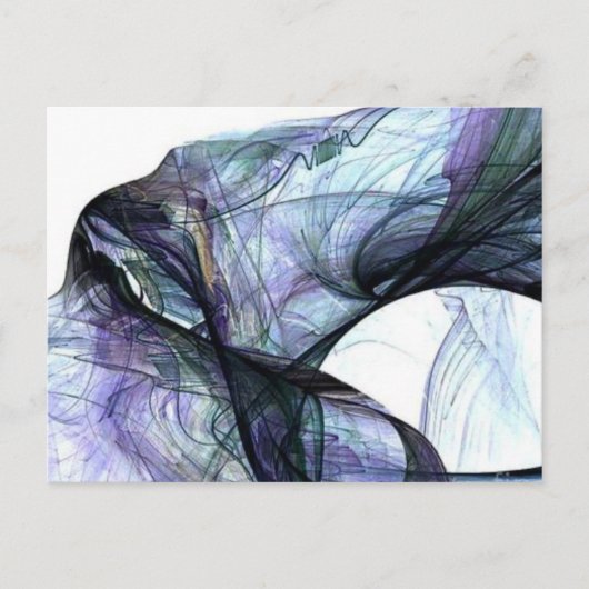 Violet Angel Rising Postkarte (Vorderseite)