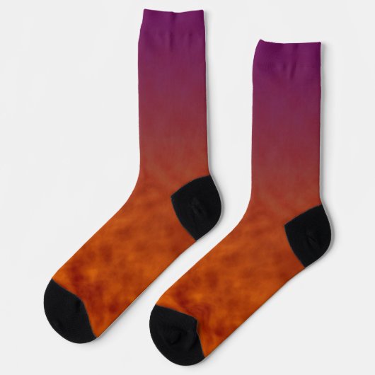 Violet Ashfall Socken (Linkes Detail)