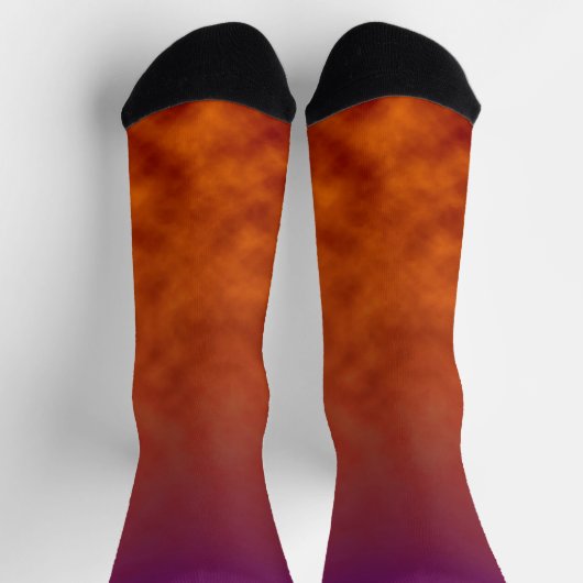 Violet Ashfall Socken (Oben)