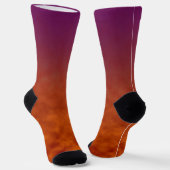 Violet Ashfall Socken (Gewinkelt)