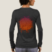 Violet Ashfall Tri-Blend Shirt (Rückseite)