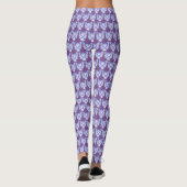 Violet Awareness Ribbon Hope & Cure Angel Leggings (Rückseite)