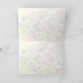 Violet Best wünscht Vintage Flora Karte (Innenseite)