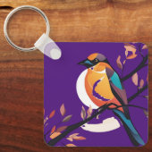 Violet Birdie Pendant Schlüsselanhänger (Vorderseite)