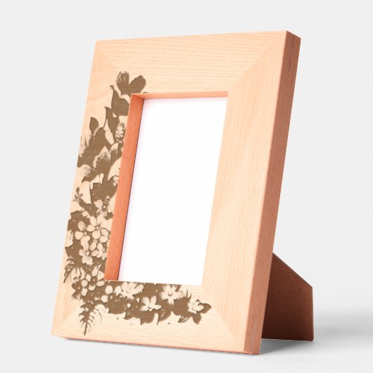 "Violet Bloom Frame" Geätzte Rahmen (Links)