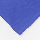 Violet Blue Fleece Blanket (Ecke)