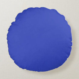 Violet Blue Round Pillow Rundes Kissen