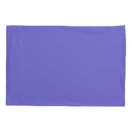Violet Blue Solid Schlicht Color Kissenbezug