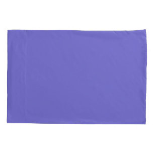 Violet Blue Solid Schlicht Color Kissenbezug