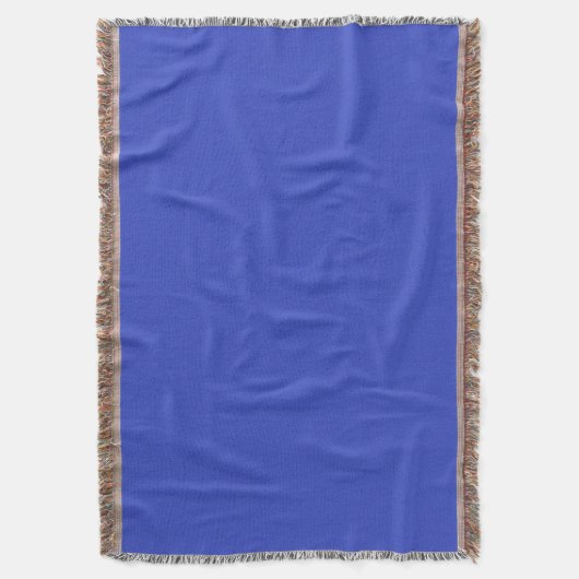 Violet Blue Throw Blanket Decke (Vorderseite Vertikal)