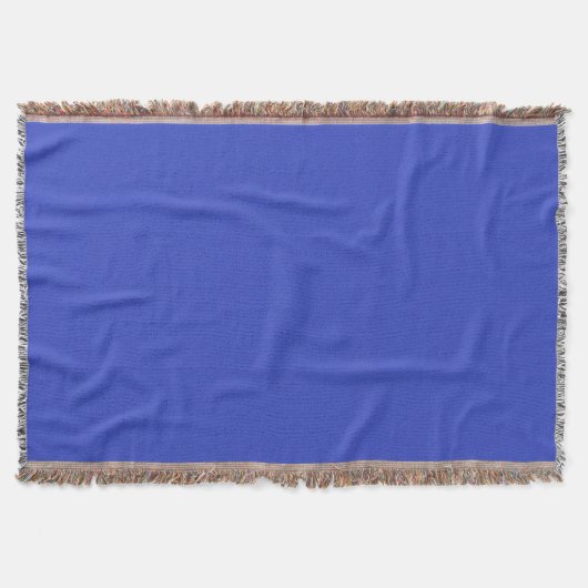 Violet Blue Throw Blanket Decke (Vorderseite)