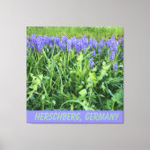 Violet Bluebell Leinwanddruck (Vorderseite)