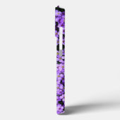 Violet Blume iPhone Case Violets Spring (Rückseite / Links)