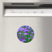 Violet Blume Magnet (In Situ (Geschirrspüler))