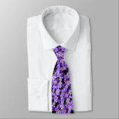 Violet Blume Neck Tie Violets Krawatte (Gebunden)