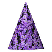 Violet Blume Paper Party Hat Violets Partyhütchen (Rückseite)