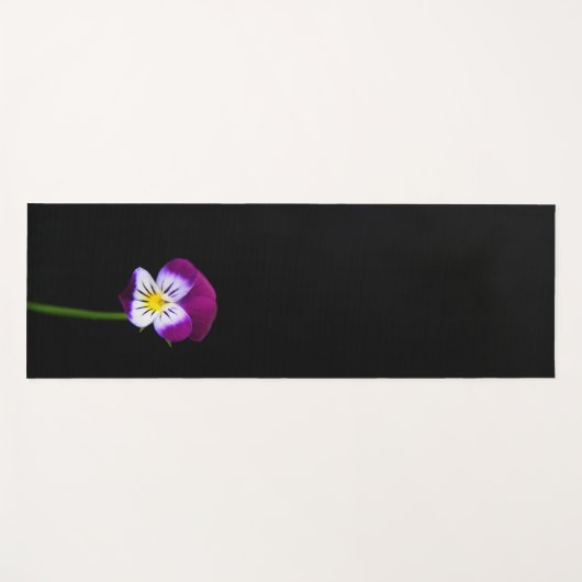 Violet Blume ymcna Yogamatte (Vorderseite (Horizontal))