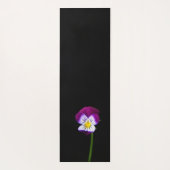 Violet Blume ymcnm Yogamatte (Rückseite)