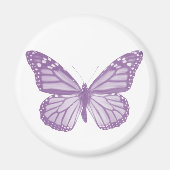 Violet Butterfly Magnet (Vorne)