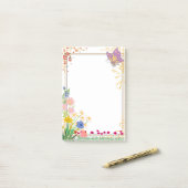 Violet Butterfly Notizblock (Auf Schreibtisch)