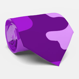 Violet Camouflage Neck Tie Krawatte