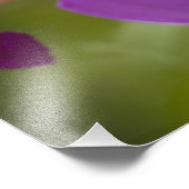 Violet Cattleya Orchid Cattleya violacea) Fotodruck (Ecke)