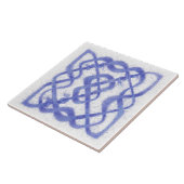 VIOLET CELTIC KNOT 6" Keramik Tile Fliese (Seite)